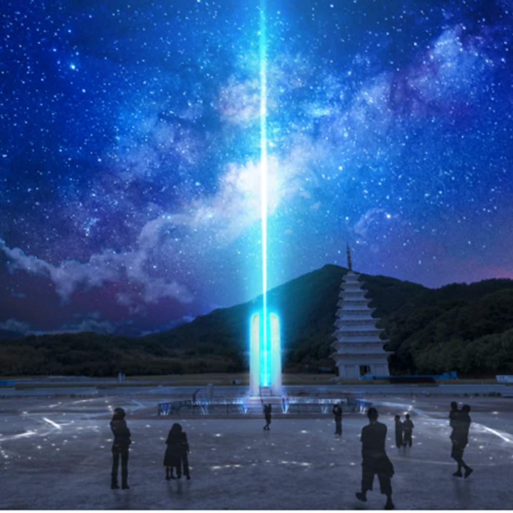 미륵사지 미디어아트