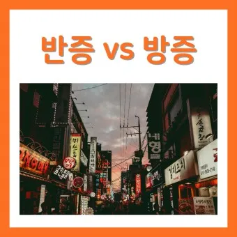 반증 방증 뜻 차이 맞춤법 한자_3