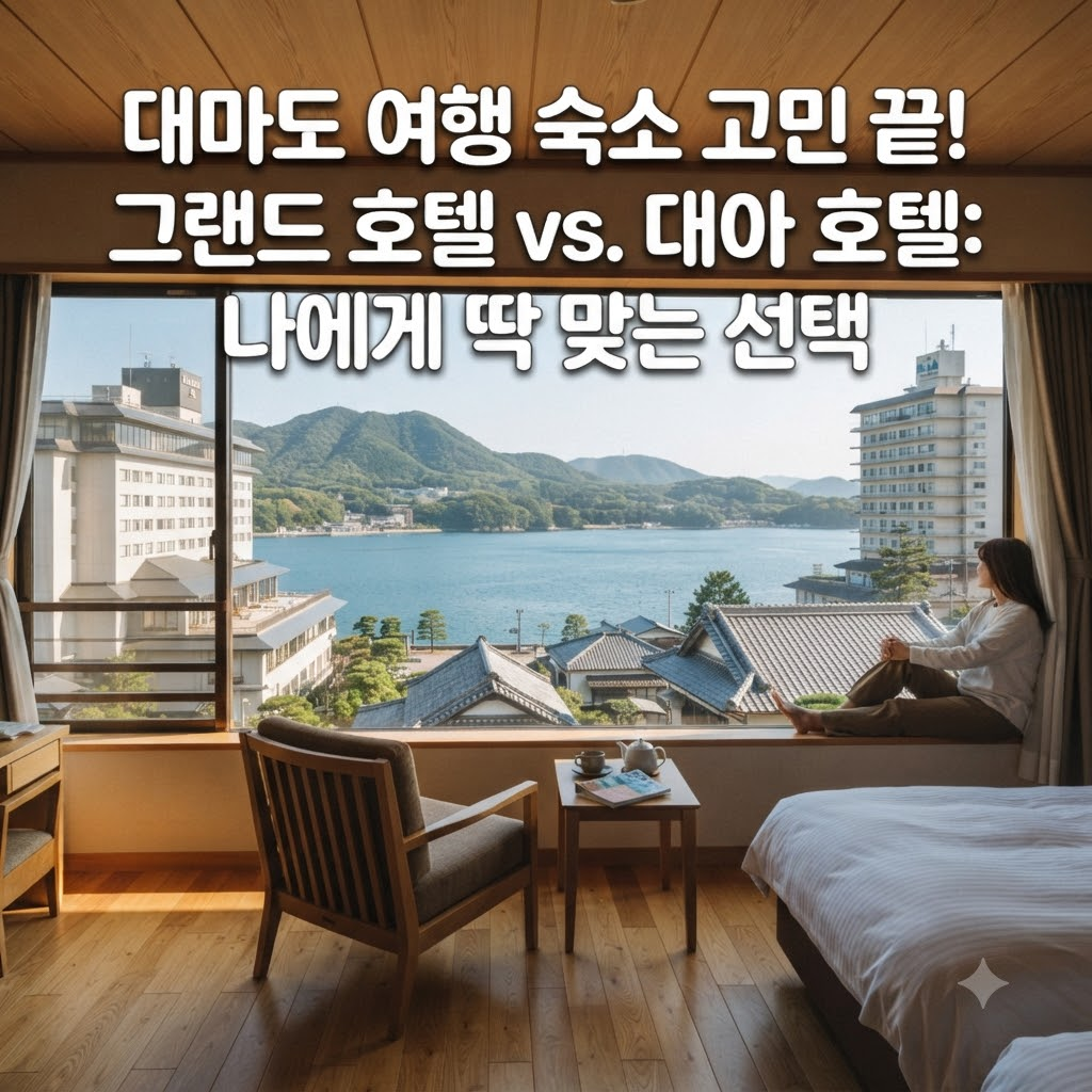 쓰시마 여행 숙소 고민 종결! 그랜드..