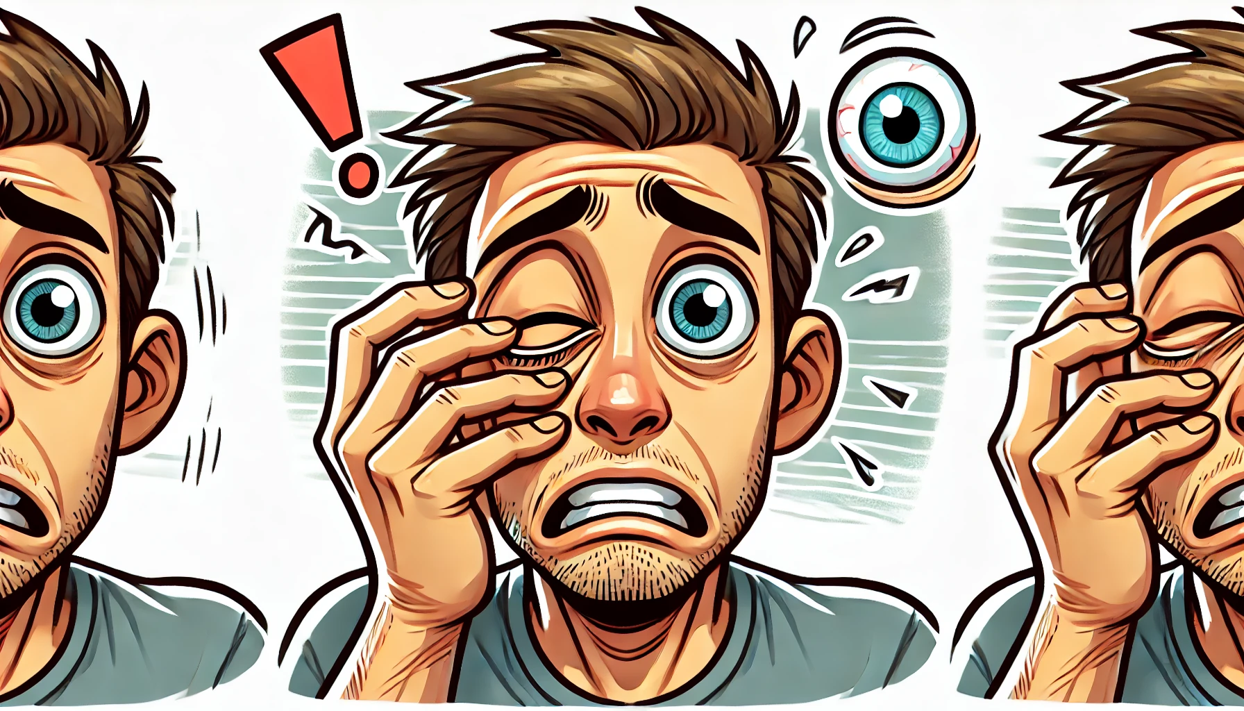 떨림으로 놀라는-남자의-여러가지-모습