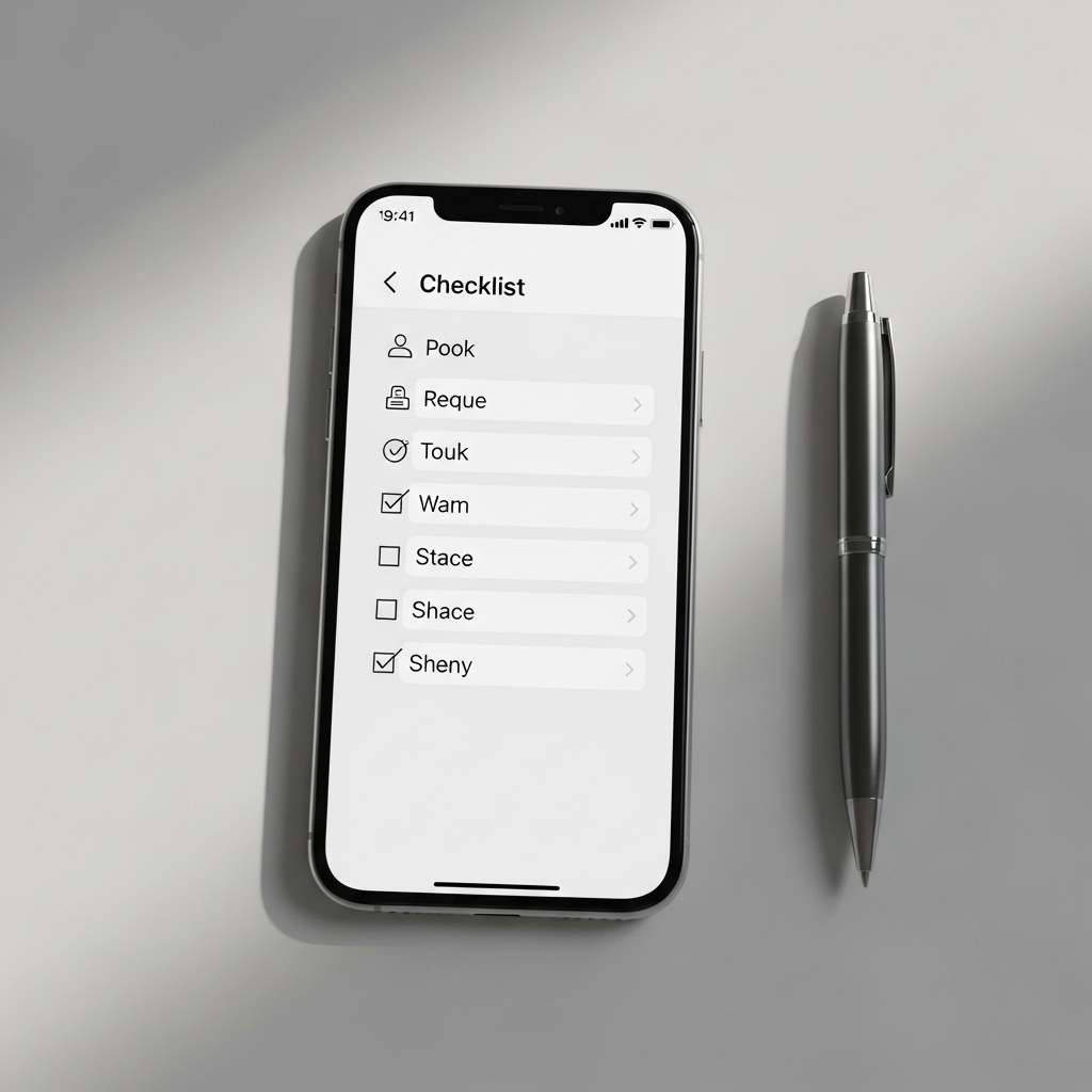 시각 정리: 표·체크리스트·템플릿