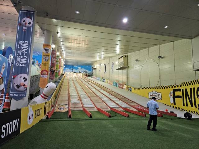 볼베어파크 부천점 썰매장