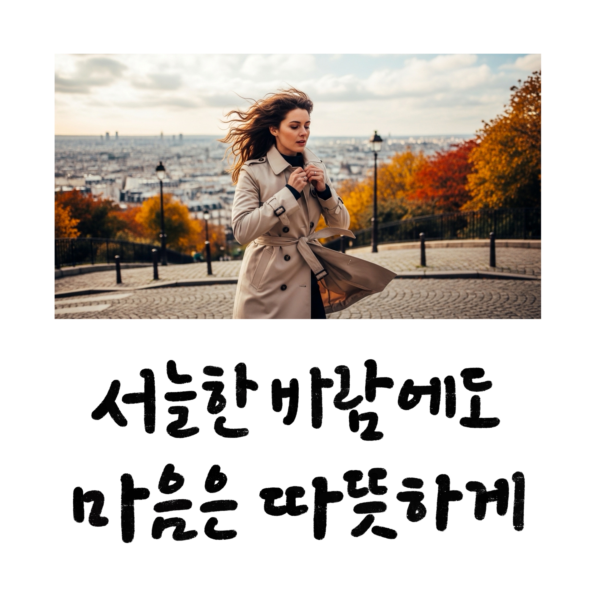 가을 감성 담은 캘리그라피 문구 50