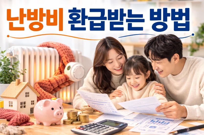 난방비 환급받는 방법 총정리(2026년)