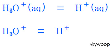 hydronium ion H3O^+