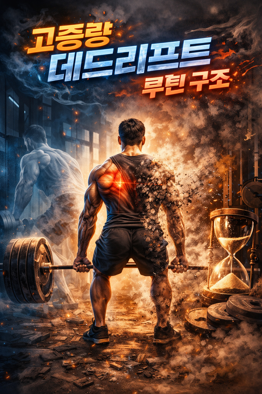 고중량 데드리프트 루틴 구조