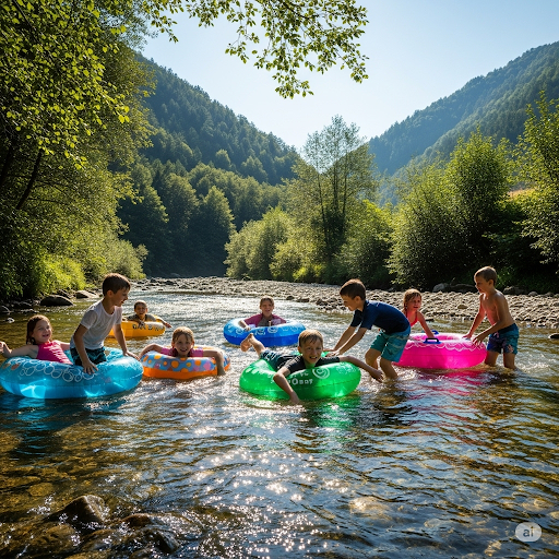삼막사계곡 물놀이