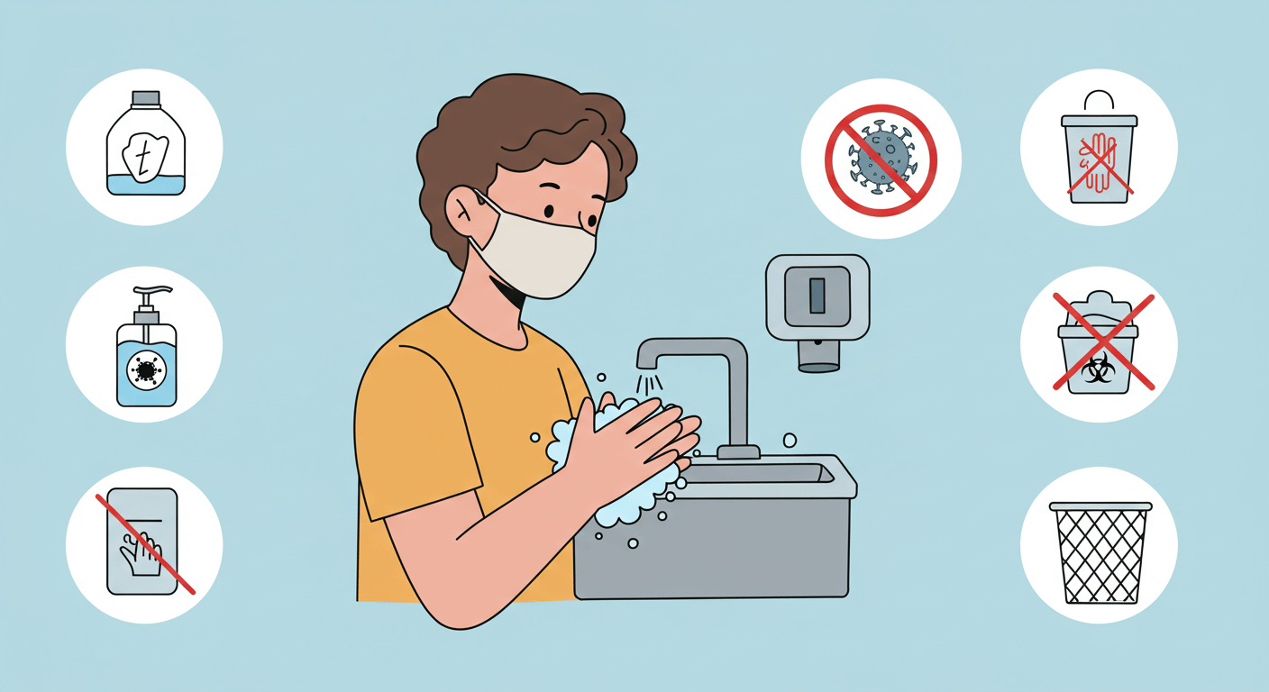 "바이러스성 질환 주의사항"에 대한 이미지입니다.