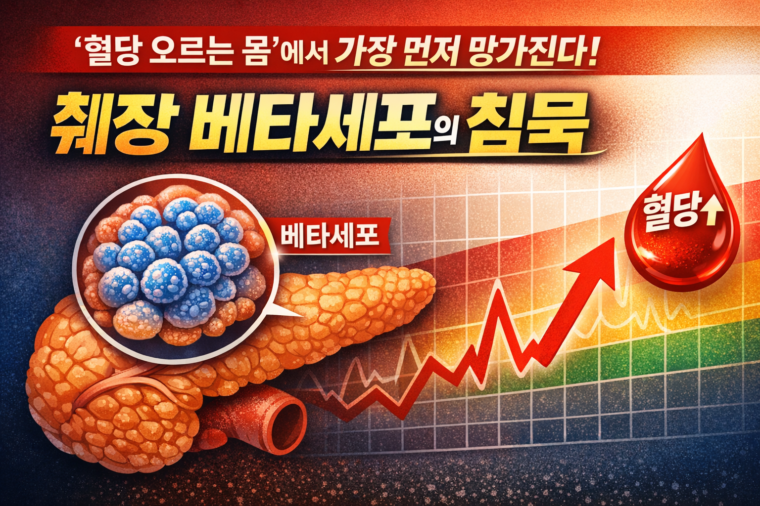 당뇨 전단계에서 가장 먼저 무너지는 장기, ‘췌장 베타세포의 침묵’