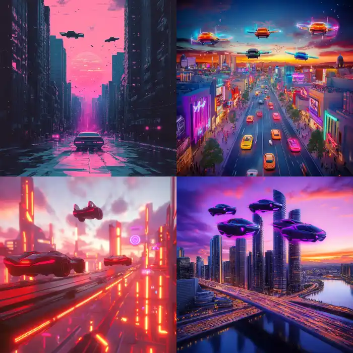 chaos 값을 25로 설정해서 만들어진 이미지 1