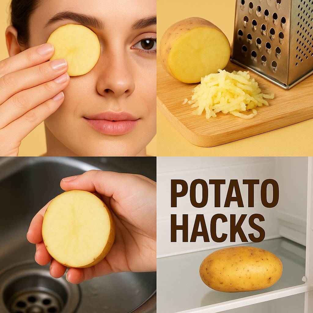 감자 하나로 해결하는 청소, 피부, 건강 꿀팁 총정리