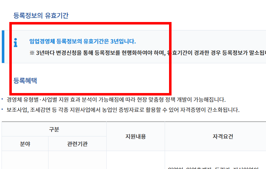 임업경영체 등록 조건 알아보기