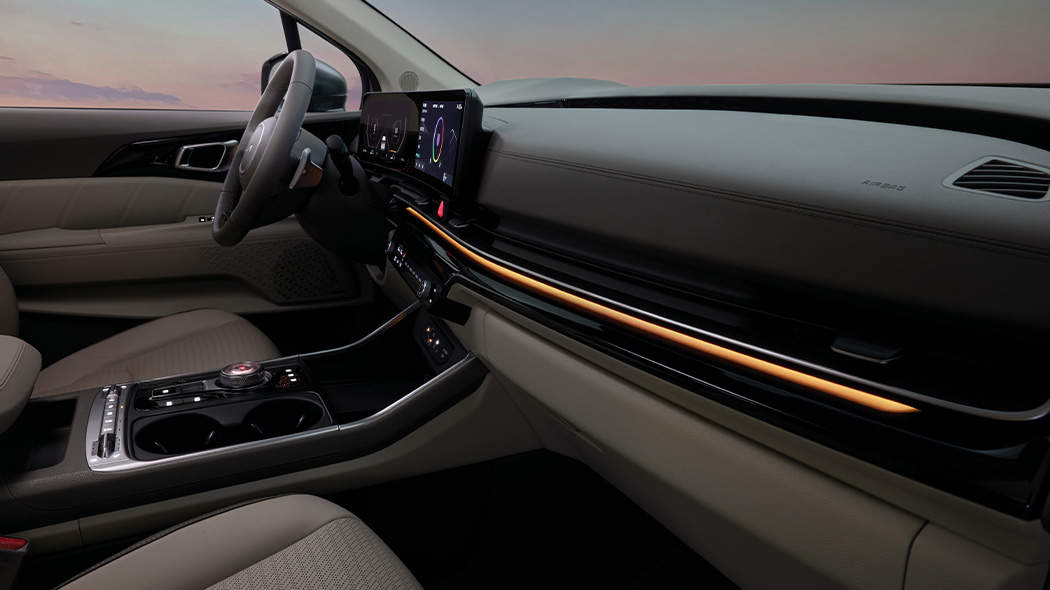 카니발 하이브리드 기능 관련 사진