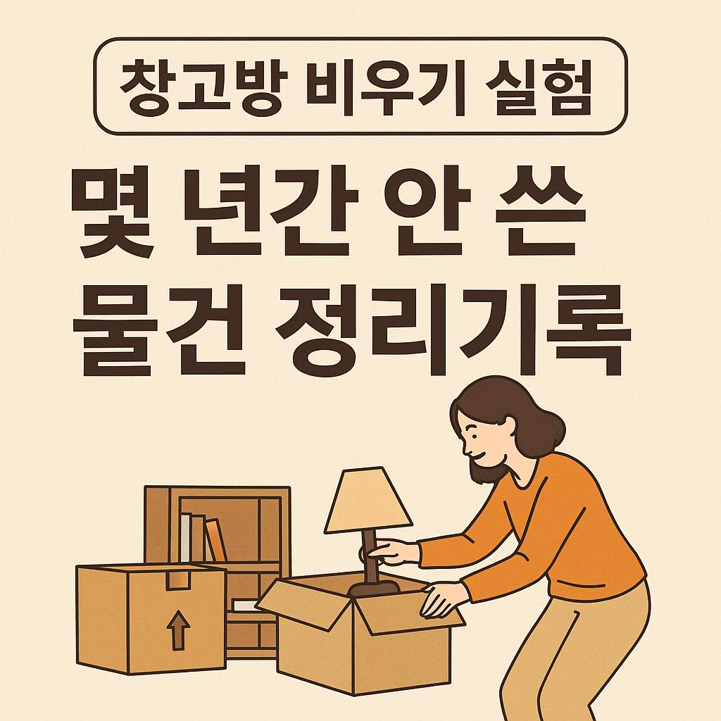 창고방 비우기 실험