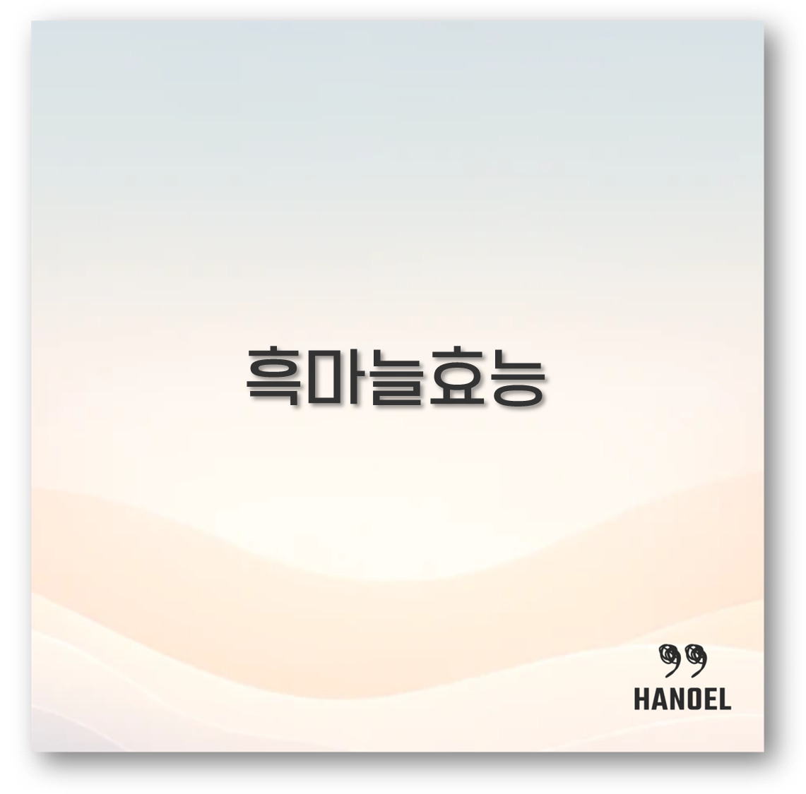 흑마늘효능