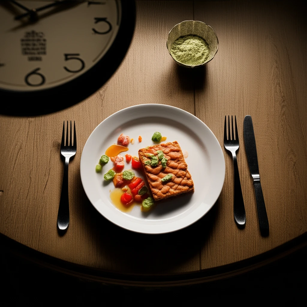 위내시경 주의사항 금식 시간표: 고형..