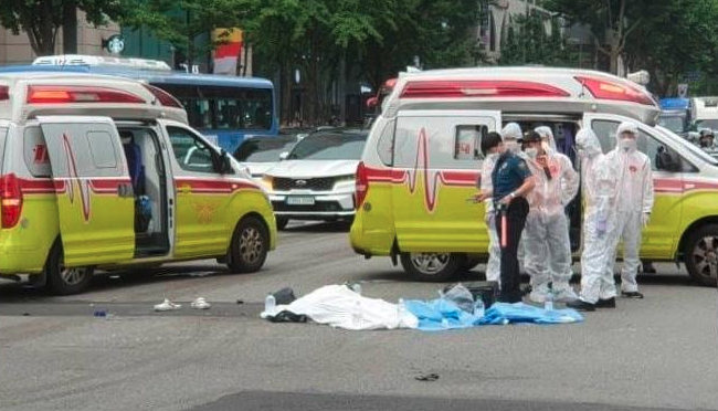 선릉역-오토바이-사망사고