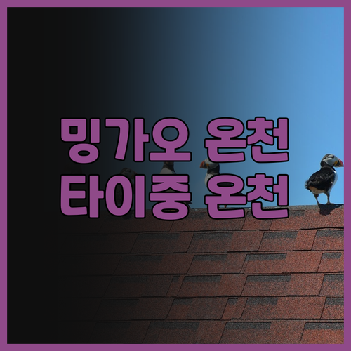밍가오 핫 스프링 리조트 숙박 후기,