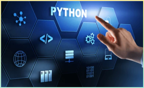 Python 프로그래밍 언어. 가상 화면에서 워크플로 추상 알고리즘 개념을 프로그래밍.