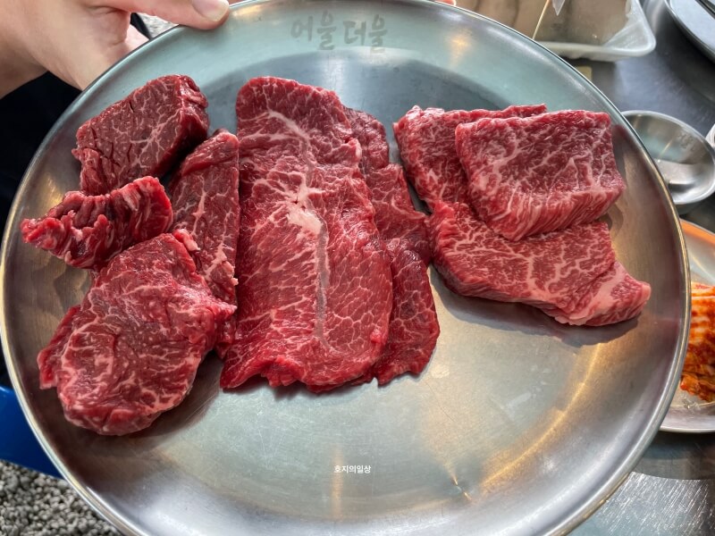 과천 고기 맛집 어울더울 캠핑 정육식당 특수부위