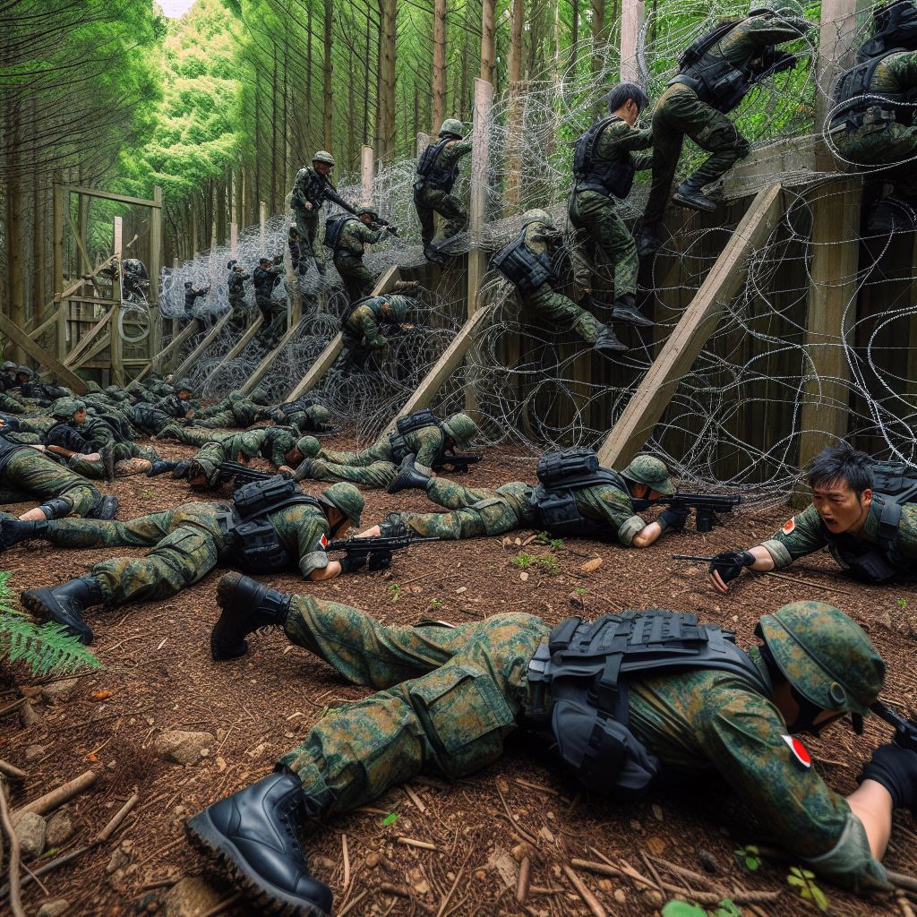 일본 자위대에 대한 이미지 입니다.