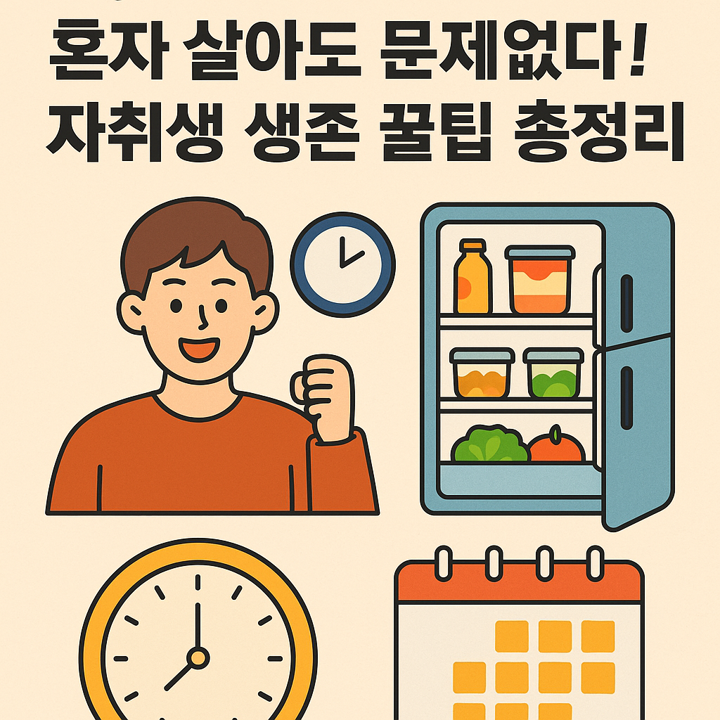 자취생 생존 꿀팁 총정리