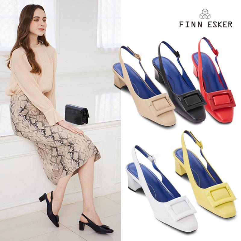 핀에스커 이태리 양가죽 슬링백