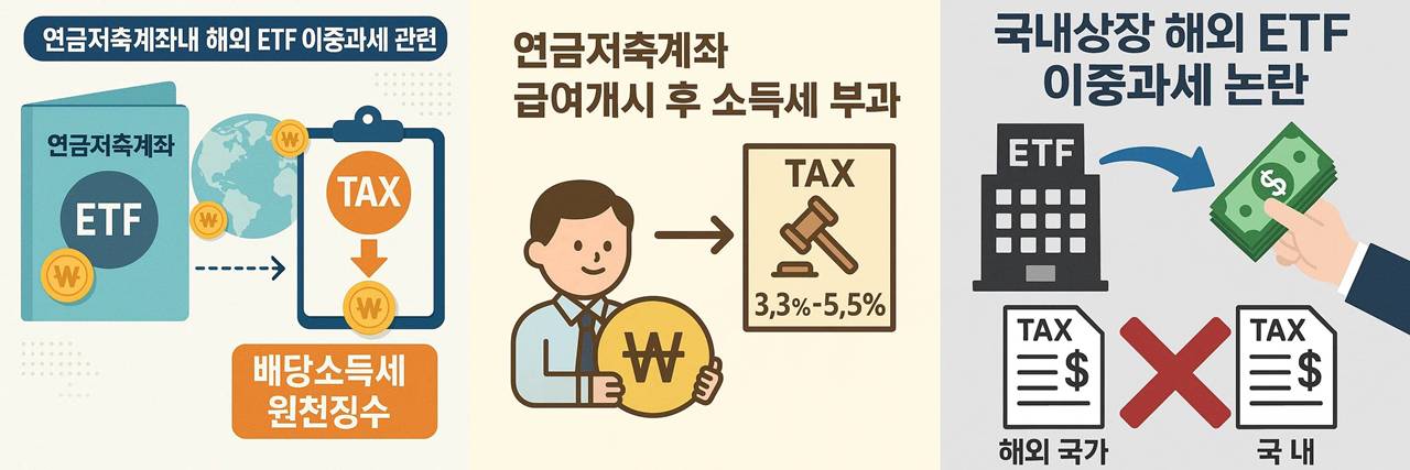 연금저축계좌 내 해외ETF 이중과세 논란