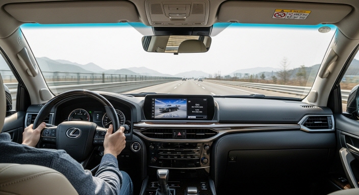 다이내믹 레이더 크루즈 컨트롤 시각화