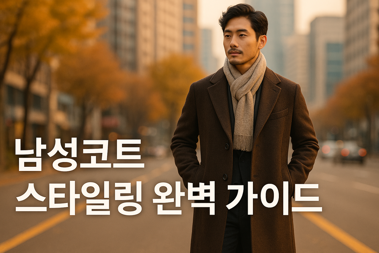 남성코트 스타일링 완벽 가이드