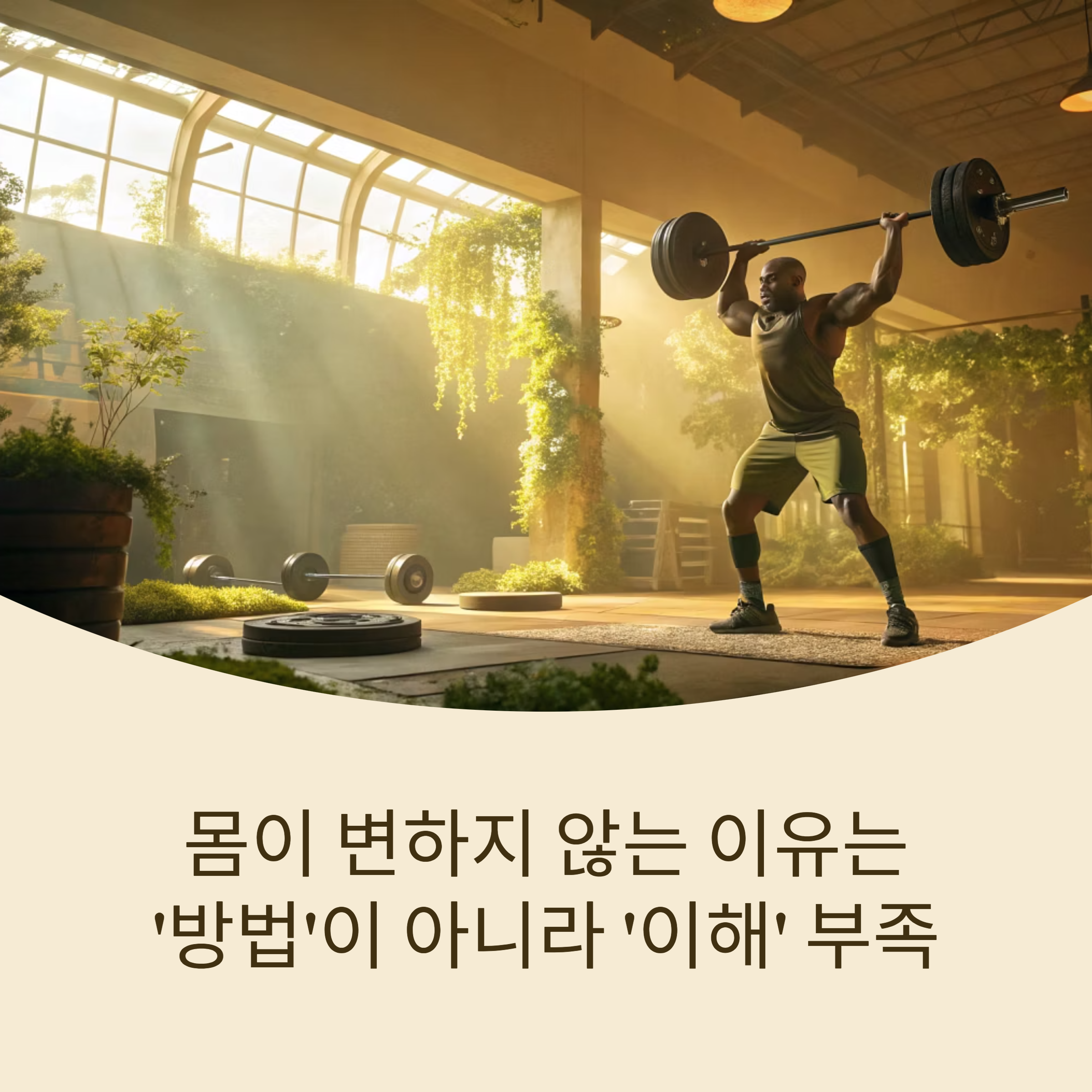 진짜 근육 성장의 비밀