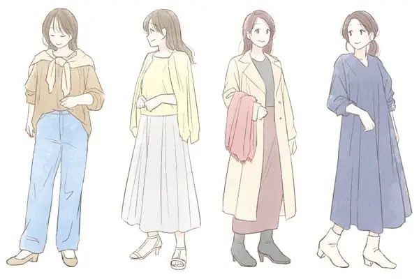 6월의 복장 및 코디네이션 포인트
