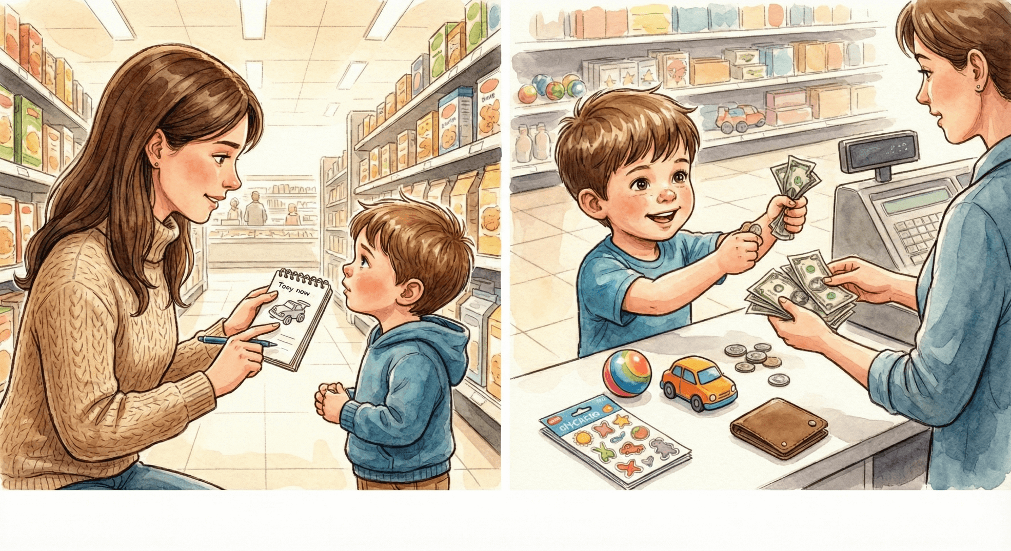 드러눕는 아이 대처법, 유아빈지갑 체험, 유아용돈관리,유아경제교육