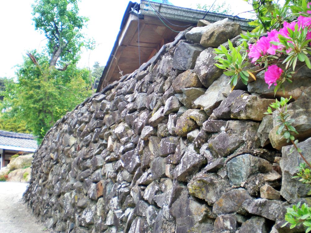 기장군 철마면 상신리마을 돌담