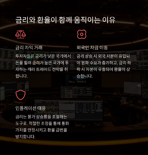 금리와 환율, 함께 움직이는 이유는?