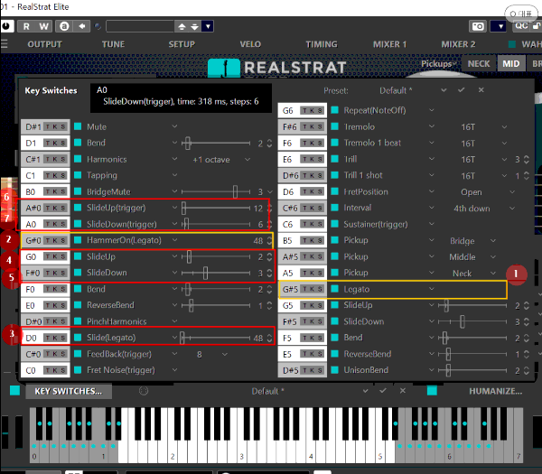 [Real Guitar 주법] 뮤직 랩 레알 기타 주법_슬라이드 주법의 종류