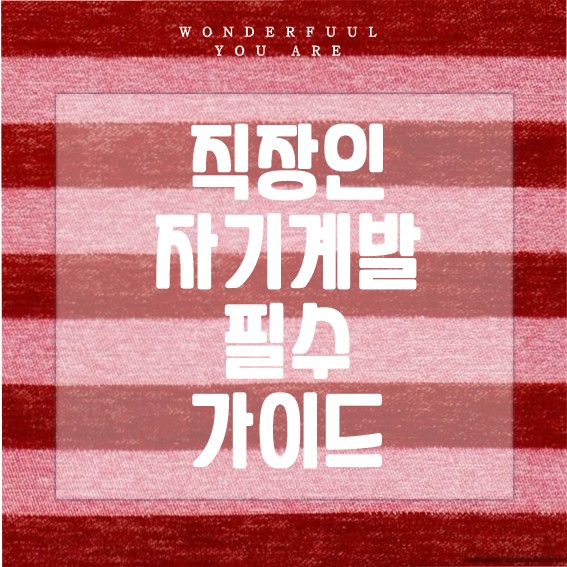 직장인 자기계발 필수 가이드: 종류부터 어플, 사이트까지