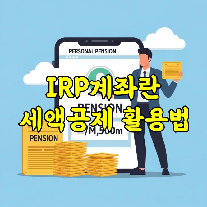 IRP계좌란, 세액공제 활용법 총정리