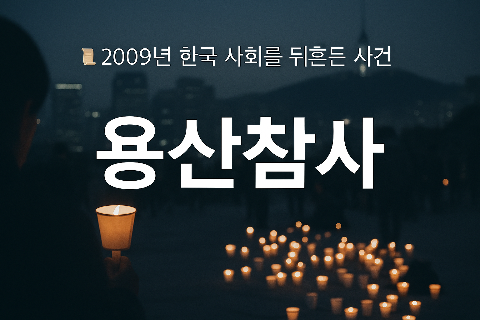 📜 용산참사, 잊지 말아야 할 사건의 진실