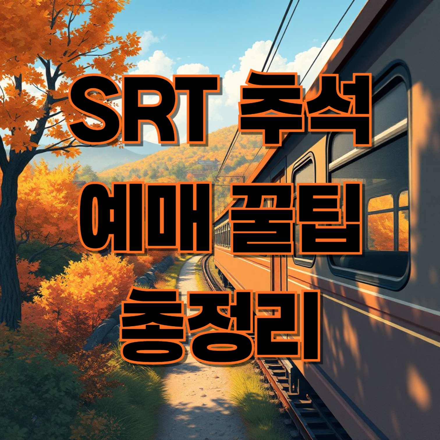 추석 기차표 예매