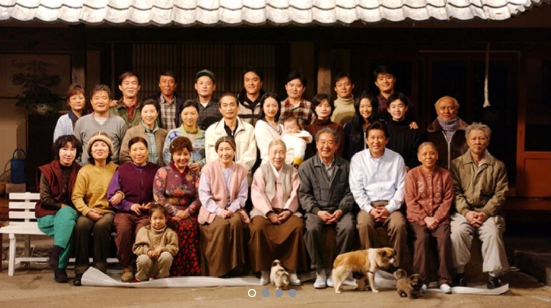 드라마-전원일기-출연진-단체사진