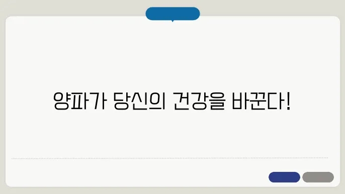 양파 효능