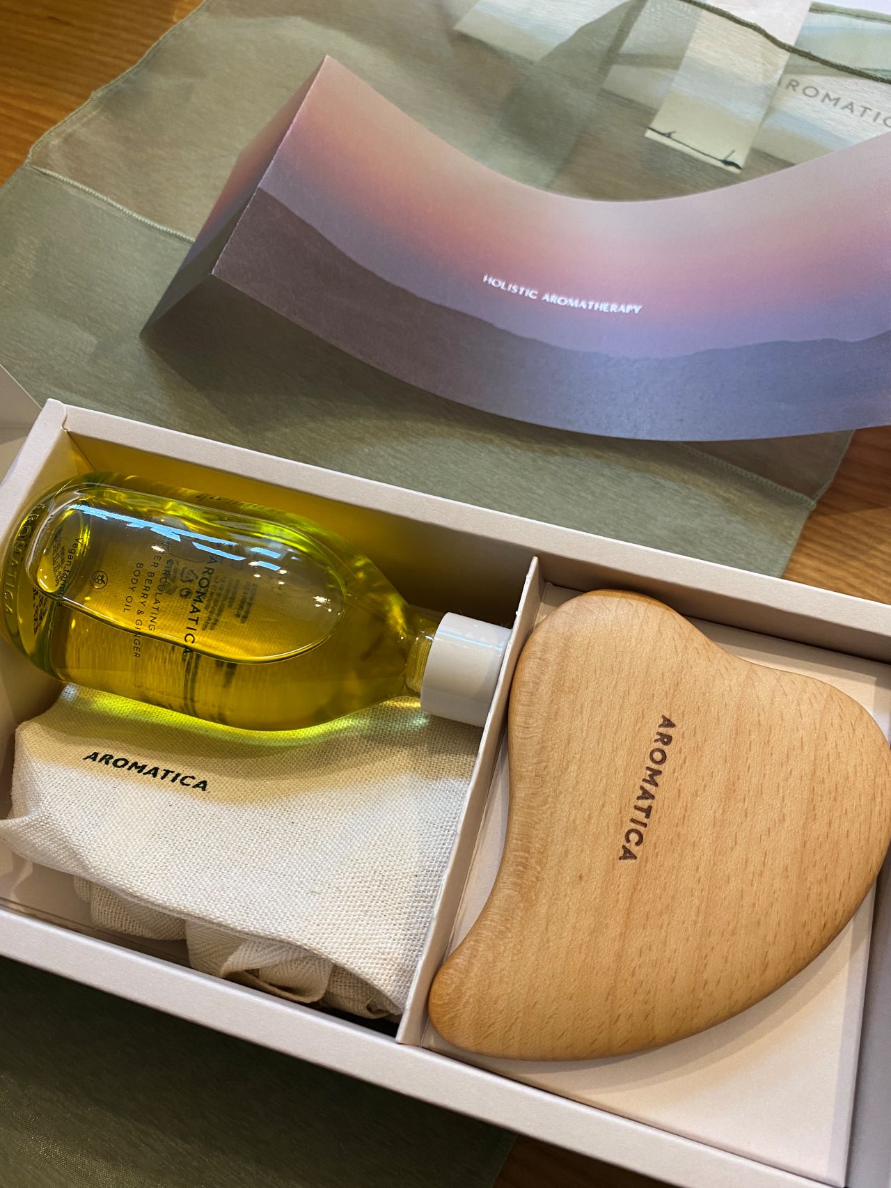 카카오선물 추천] 바디오일+우드괄사