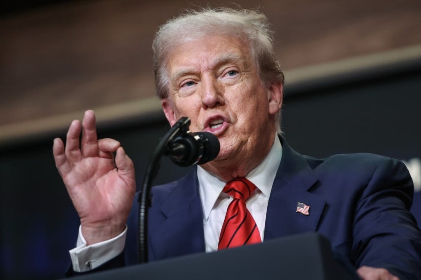 도널드 트럼프 미국 대통령.