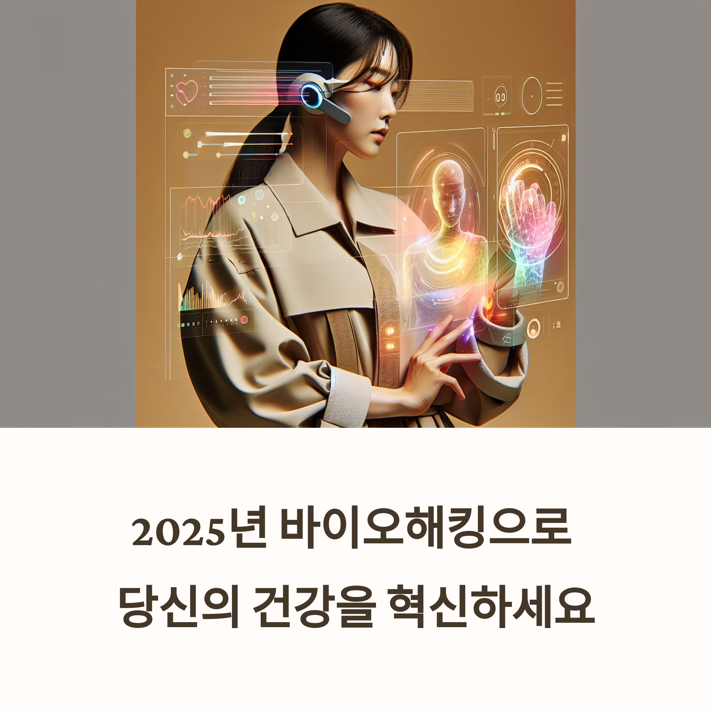2025년 바이오해킹 트렌드와 셀프 건강관리 혁명: 최신 기술로 나만의 건강 혁신하기