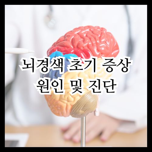뇌경색 초기 증상