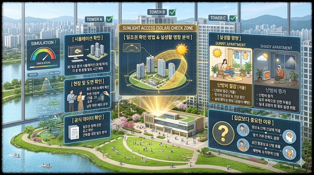 일조권 확인 방법과 실제 영향, 집값보다 중요한 이유