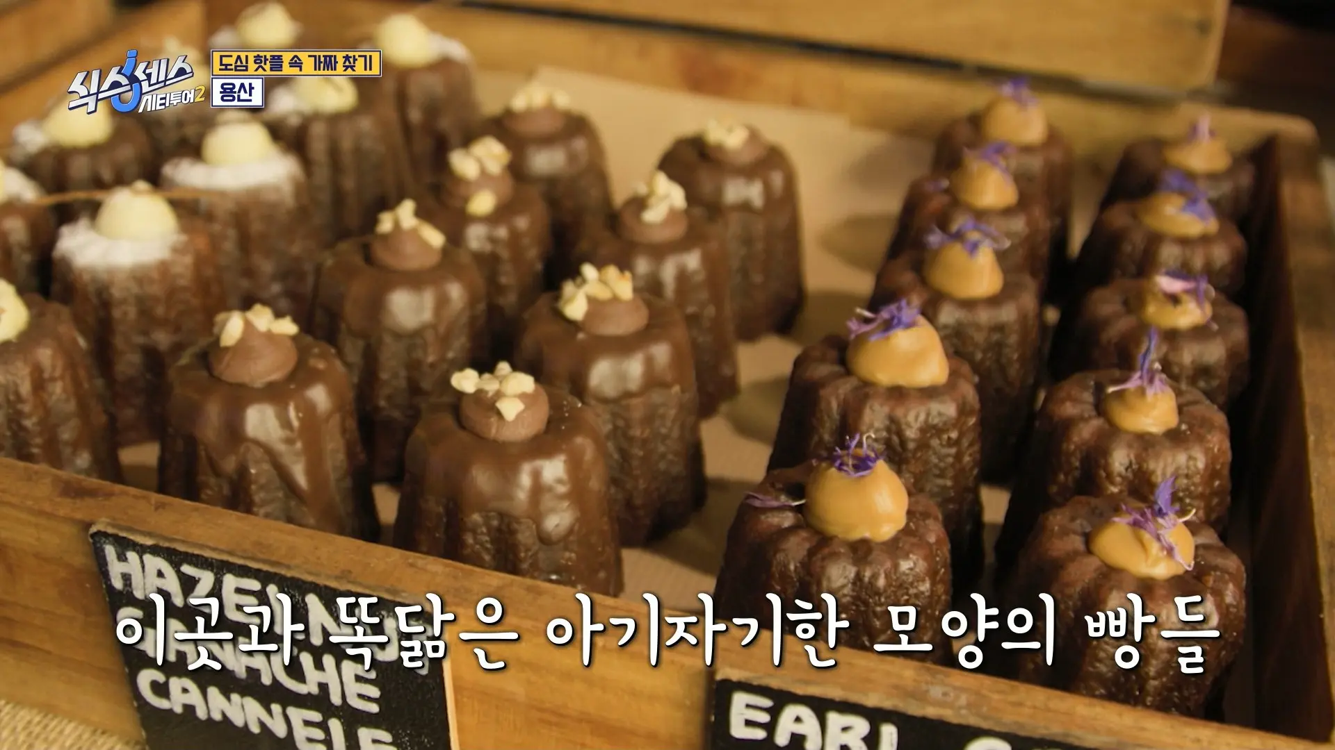 식스센스 시티투어2에 나온 도토리 모양의 마들렌