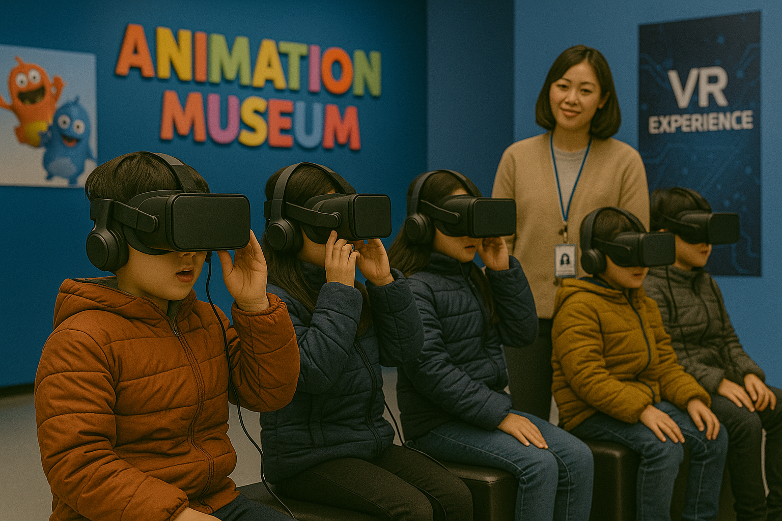 춘천 애니메이션박물관 VR체험 가족여행