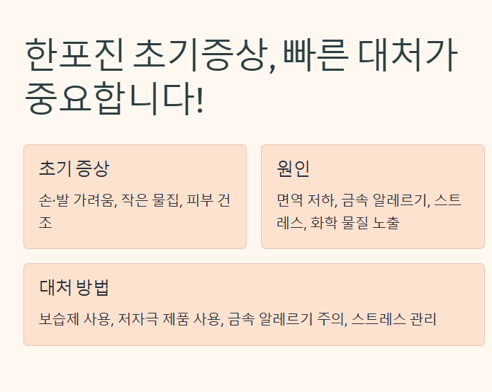 한포진 초기증상
